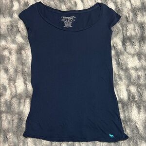Navy Blue Women's Top